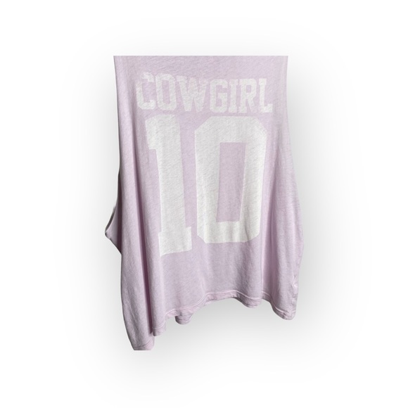 OG: Wildfox Couture ♕ Cowgirl 10 Cutoff Muscle Tee Tank Top ♕ Lilac Blush ♕ Med - Picture 10 of 16
